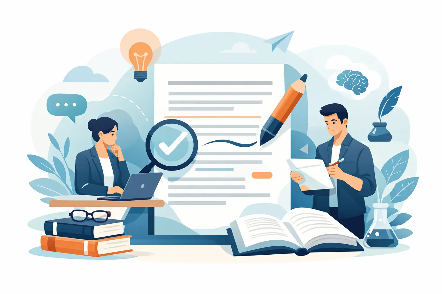 Améliorer linguistiquement un travail scientifique