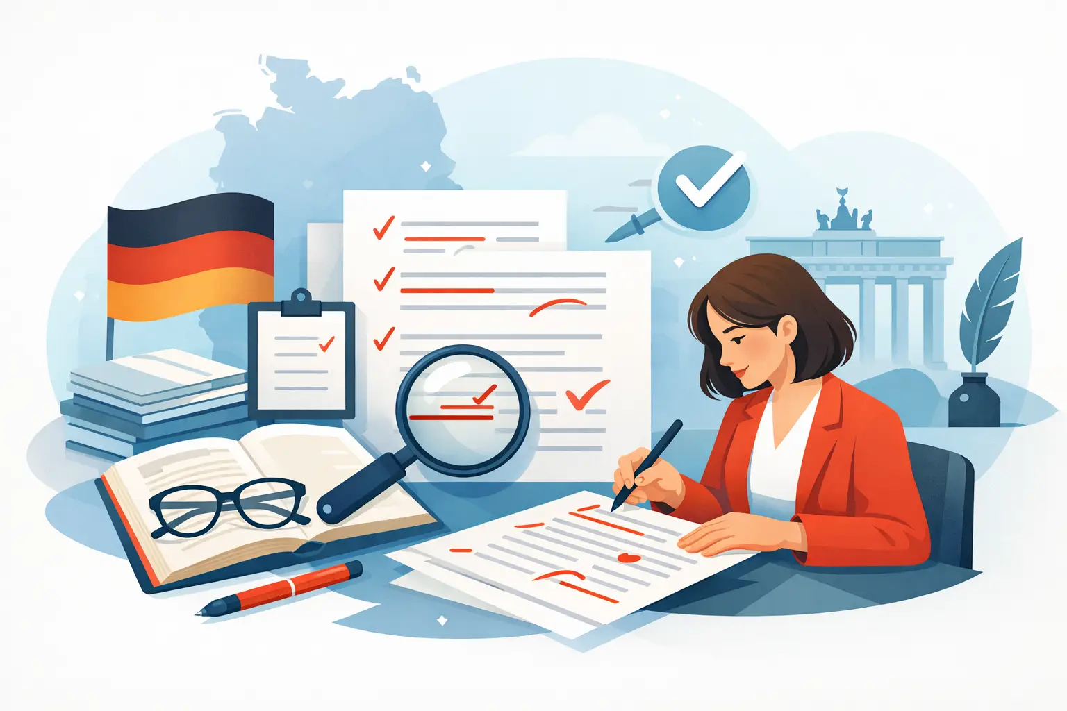 Correction allemande : comment l'utiliser correctement