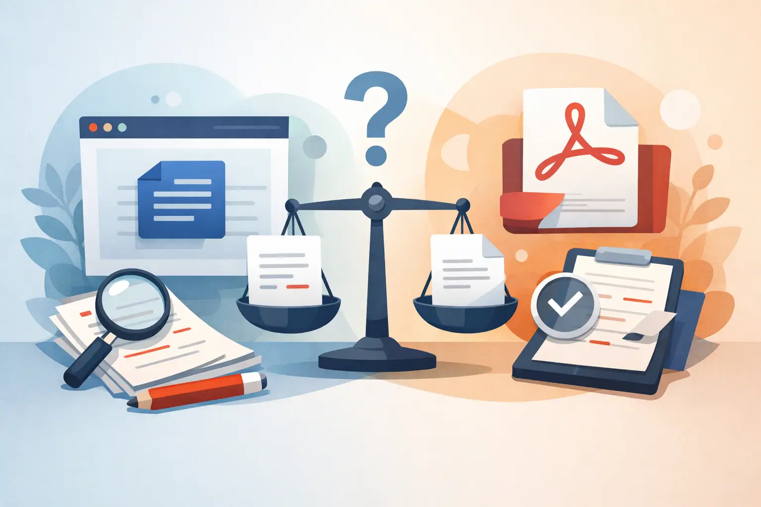 Choisir un fichier Word ou PDF pour la relecture ?